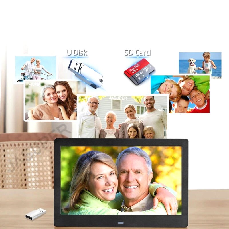 Cadre Photo Numerique Horloge 2