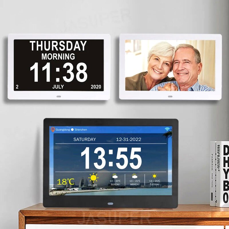 Cadre Photo Numerique Horloge 3