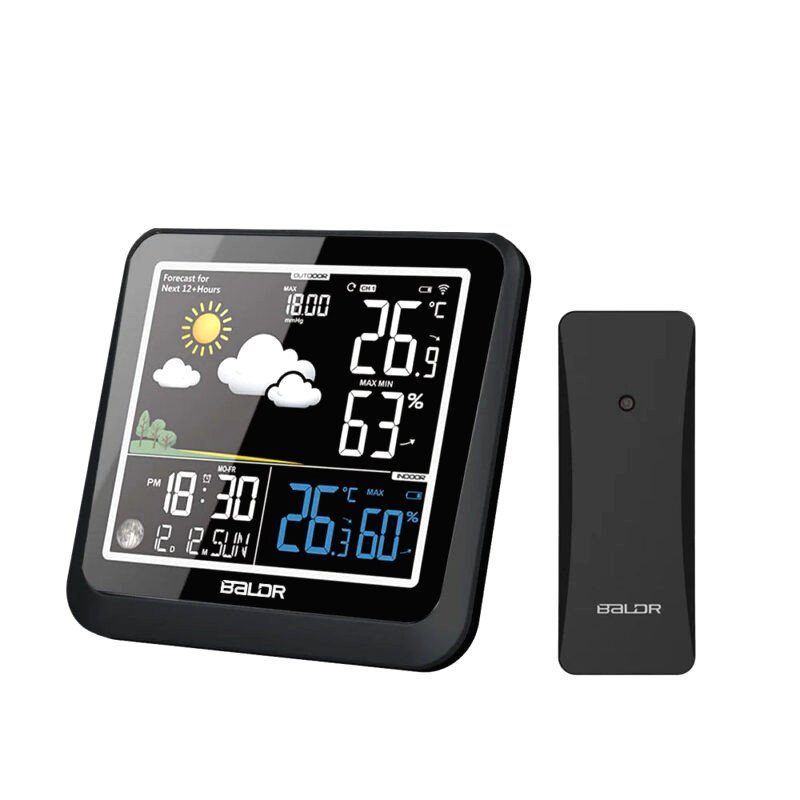 Horloge Numerique Avec Temperature