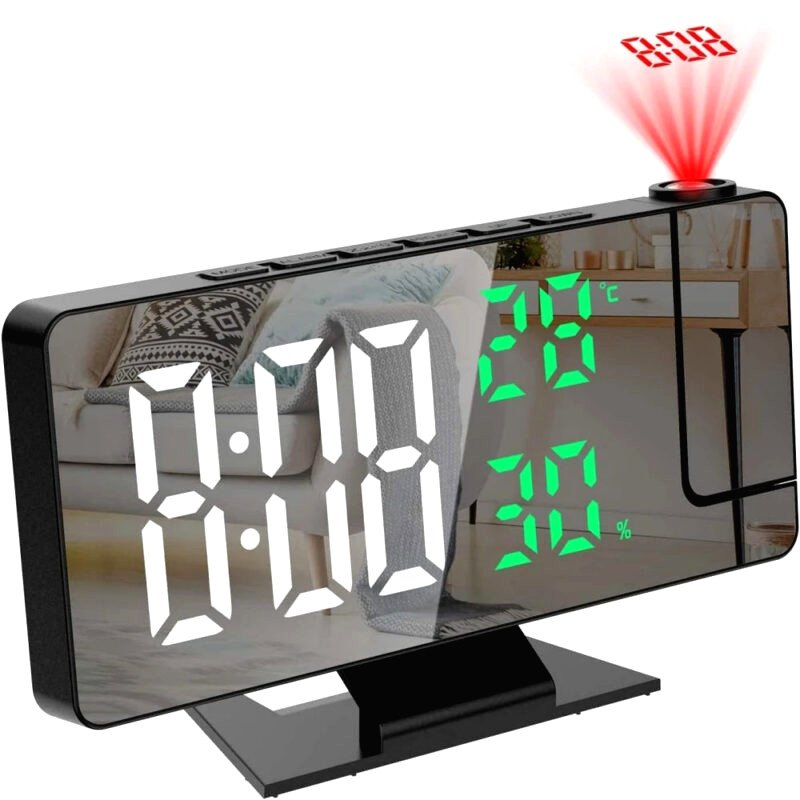 Horloge Numerique Projection 3