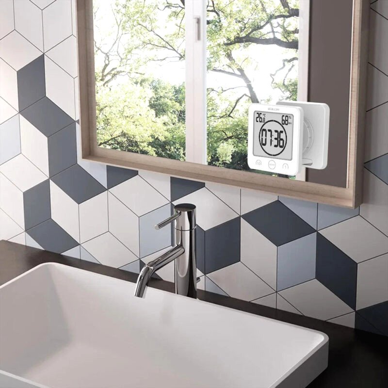 Horloge Numerique Salle De Bain 6